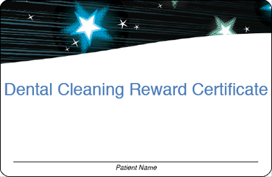 dental cleaning certificate